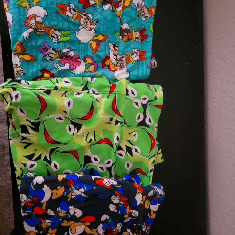 Set of 3 TC LLR disney leggings
